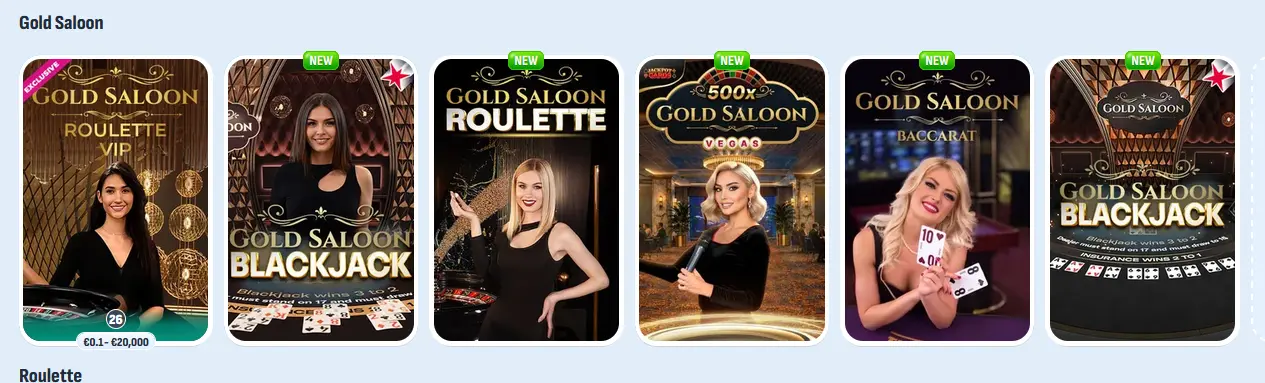 Nomini Gold Saloon branded jackpot pokie screenshot